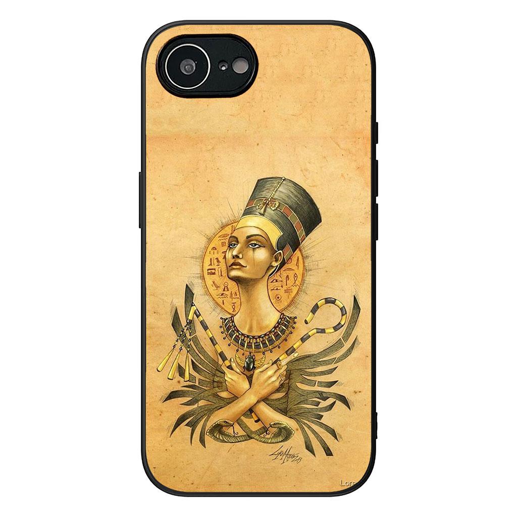 Egypt Nefertiti Anubis Ankh for Samsung Galaxy A25 A37 A57 A12 A14 A31 A41 A50 A51 A70 A71 A72 A21S A04 M15 Note 20 9 8 10 Case