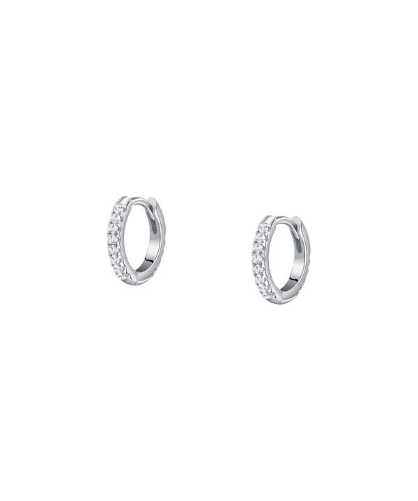 

La Petite Story Silver Earrings With Clear Zircons LPS01AWV33 For Women