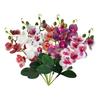 1PC Artificial Butterfly Orchid Artificial Flower with Adhesive Tape Orchid Home Decoration Living Room Artificial Flowers