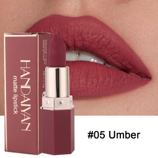 Matte Long Lasting Non Sticky Moisturizing Advanced Waterproof Lipstick Lip Gloss Cosmetic