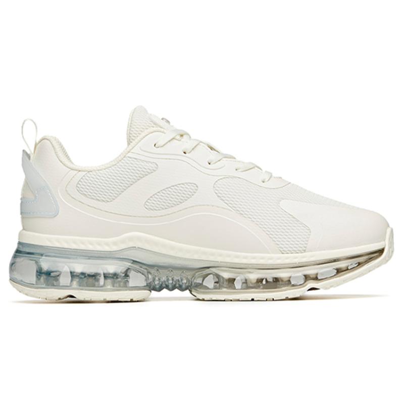 Anta Running Collection Anti-Slip Wear-Resistant Low-Top Running Shoes Women's White Blue Sneakers 922125503-2