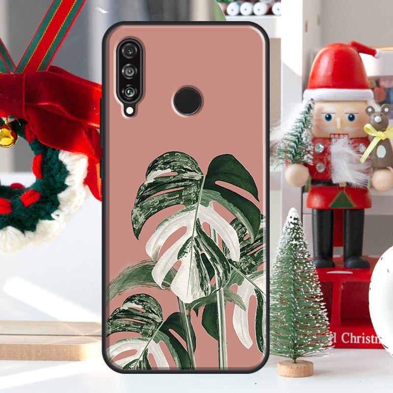 

Leaves Monstera Green For Huawei Nova 12i 11i 8i 12s Y73 Y72 Y61 Y91 Y90 Y70 Y60 9 10 SE P60 Pro P30 P40 Lite Case Huawei P40 Lite 4G
