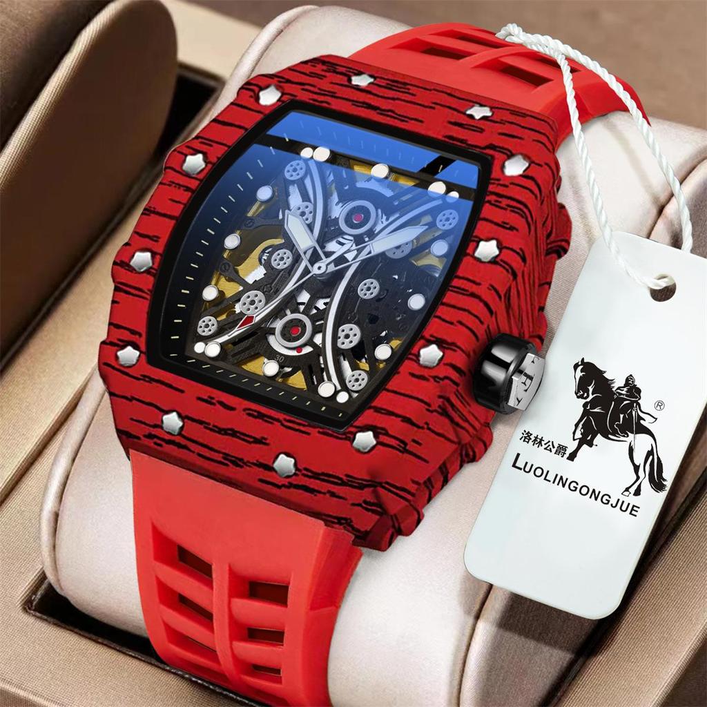 Richard Herzog von Lothringen Herren Wasserdichte Automatische Mechanische Uhr