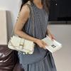 New Retro Commuter Shoulder Bag Niche Fashion Underarm Bag Women's Fashion Belt Buckle Messenger Bag