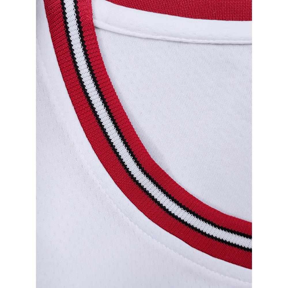 New white crew neck jersey No. 11 basketball competition suit American basketball sports vest Thin breathable and quick-drying