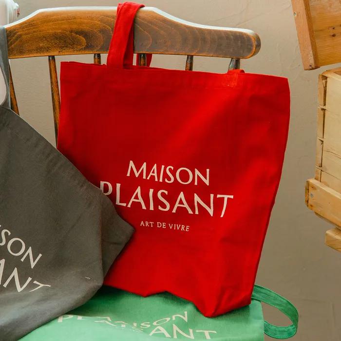 Maison Plejan Eco Bag Red L