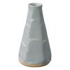 Marui Pottery Shigaraki Ware Hechimon Ceramic Flower Iceberg Made In Vase, Mini, Approx. 7cm, Design, White/Blue/Gray, Japan, MR-M212