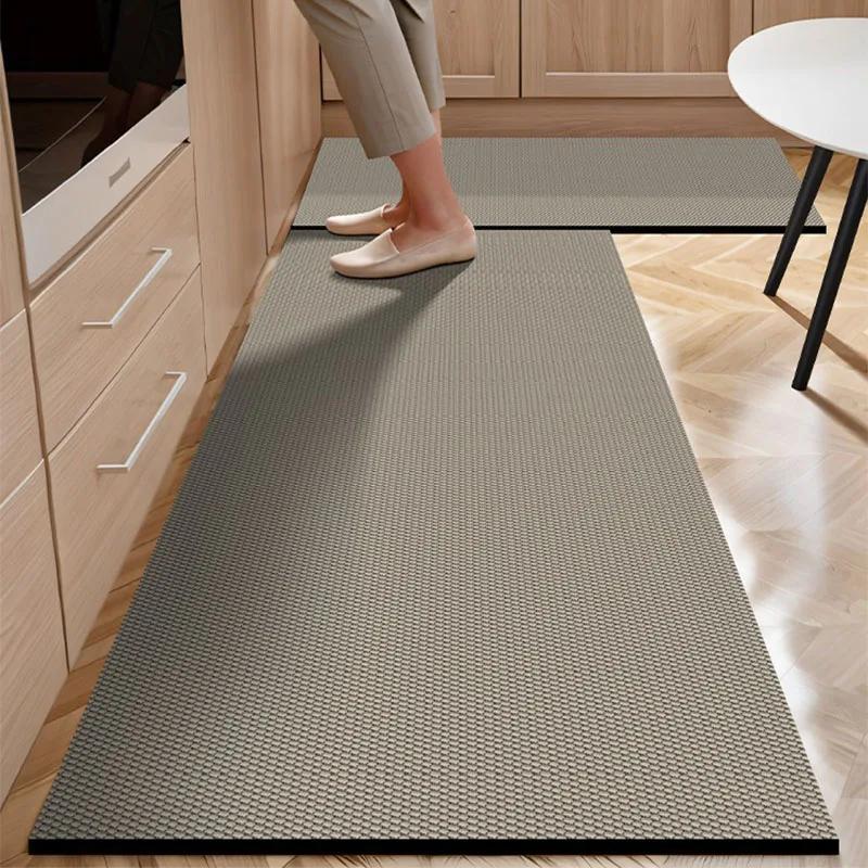 Kitchen Water-absorbing Carpet Anti-slip Floor Mat Diatom Mud Oil-absorbing Foot Mats Home Decoration Rug Alfombra De Cocina