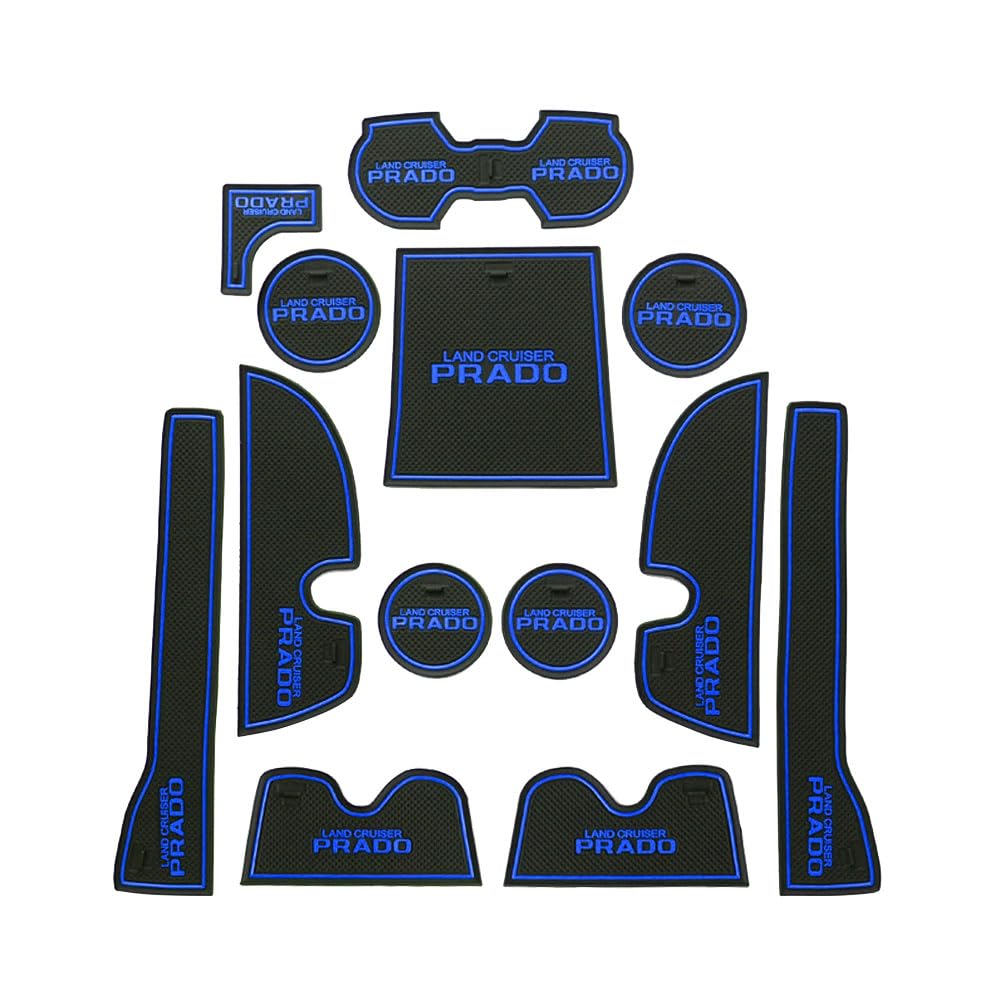 

LEXLEYS Toyota Land Cruiser Prado 150 Серия Коврик в слот двери Специальный резиновый коврик для интерьера синий