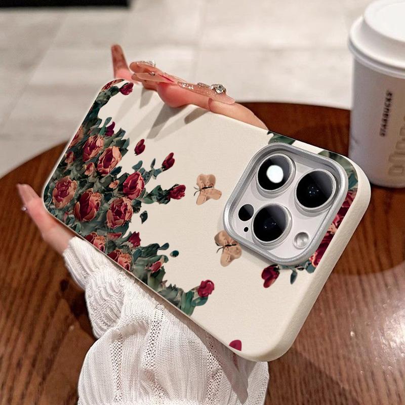 Redmi Note 14 Cases Retro Fashion Rose Faux Leather Phone Case for Xiaomi Redmi Note 12 13 Pro Plus 10S 11S 12S 11 13C 14C Cover