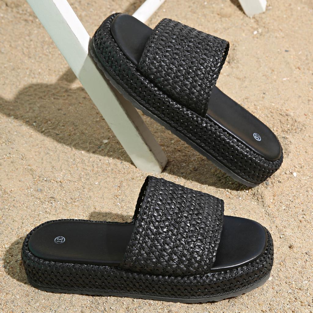 Fashion Women's Sandals 2025 Summer Shoes Sandalias De Mujer Casual Heels Slippers Summer Sandals Women Indoor Outdoor Footwear Female