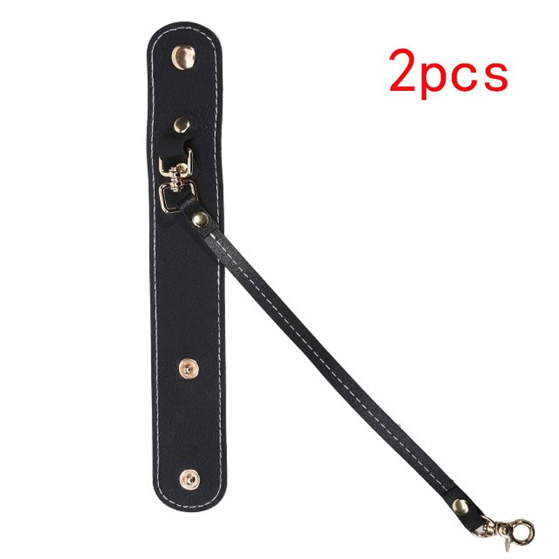 Kreativ Förvaringsklämma Läder Bärbar Resehandduk Handske Hatt Hållare Klämma Multifunktionell Hängväska Dekor Tillbehör