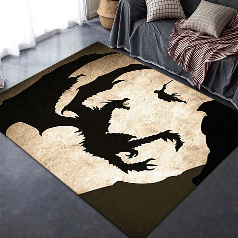 2025 Ny Skyrim Mat Matta för Vardagsrum Sovrum Hem Soffa Dekoration, Barnlek Halkfri Golvmatta166