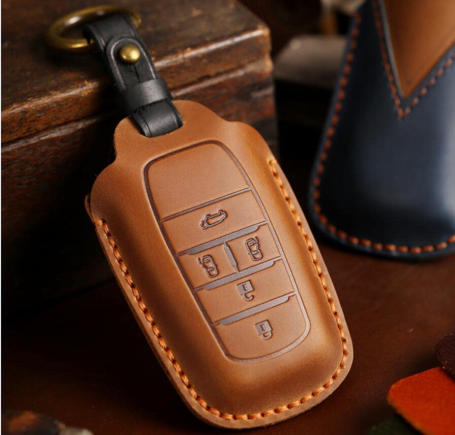 Kinotaka Toyota Exclusive Leather Smart Key Case New Voxy 90 Series Key Case Noah 90 Series Key Cover New Voxy Genuine Leather Key Cover 2022 Latest