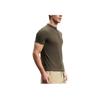 FILA X BBC EARTH Explore Series Simple Logo Comfortable Breathable Sports Knit Short Sleeve T-Shirt Men Tops Chestnut A11M437104F-DR