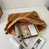 Large Capacity Canvas Crossbody Bag Thickened Sturdy Tote Bag Fashion Women's Shoulder Bag  Student