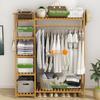 Freestanding Solid Wood Clothes Rack and Hanger