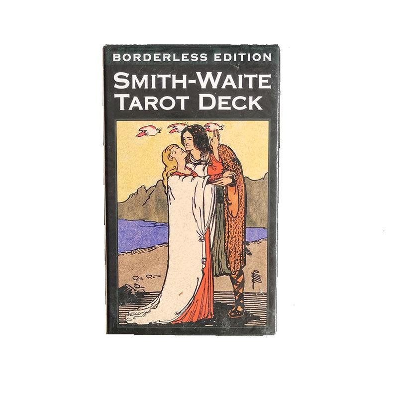 Gold Art Smith Beliebter Spirit Eye Waite Tarotkarten 10.3*6 ohne Rand