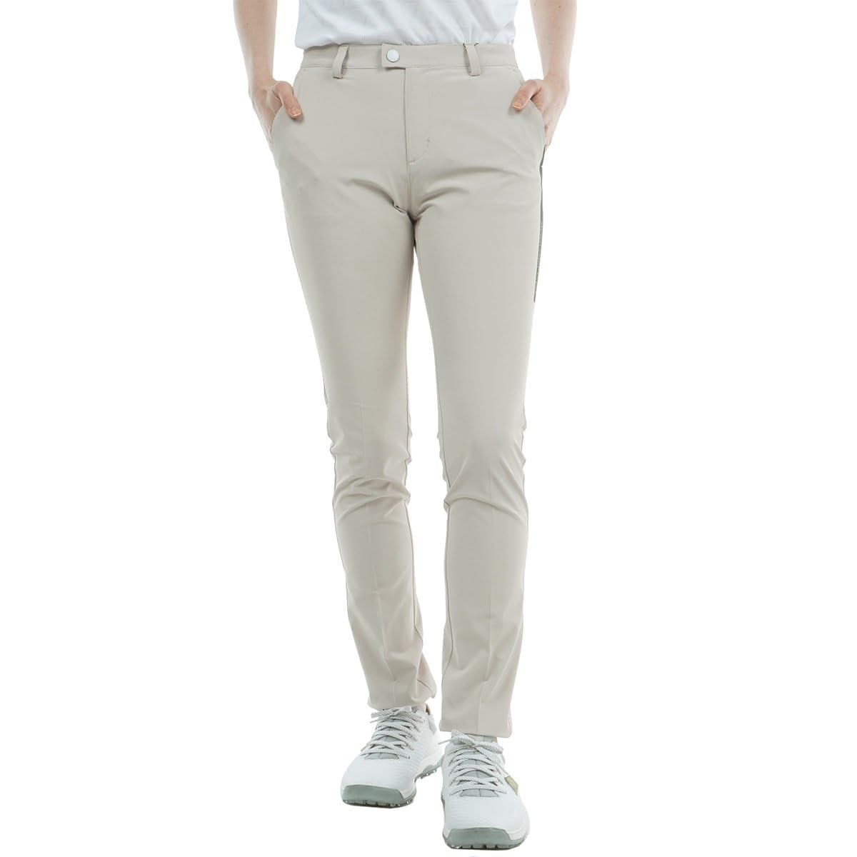 

TaylorMade Tour TM Pants, Ice Beige, Medium, Women s Golf Pants, 2024 Spring/Summer TL443