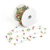 5/10Meters Christmas Garland Colorful Fake Bulbs Fairy Light String Xmas Tree Ornaments Home Decoration 2025 New Year DIY Gifts