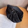 Artistic Color Solid Style Newsboy Hat Short Brim Washed Denim Daily Fashion