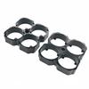 18650 Battery Holder 2x2 Fixed Bracket, 19mm Spacing, 18.5mm Diameter for Electronic Scale