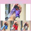 Adorable Chameleon Bear Resin Keychain Cute Trendy Fashion Car Key Chain For Couples And Bags
