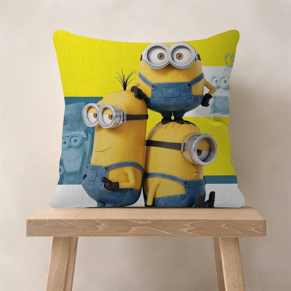 Classic Movie MMinion Yellow Banana Cushion Cover Decorative Pillow Sofa Home Decor Case Pillow Cases