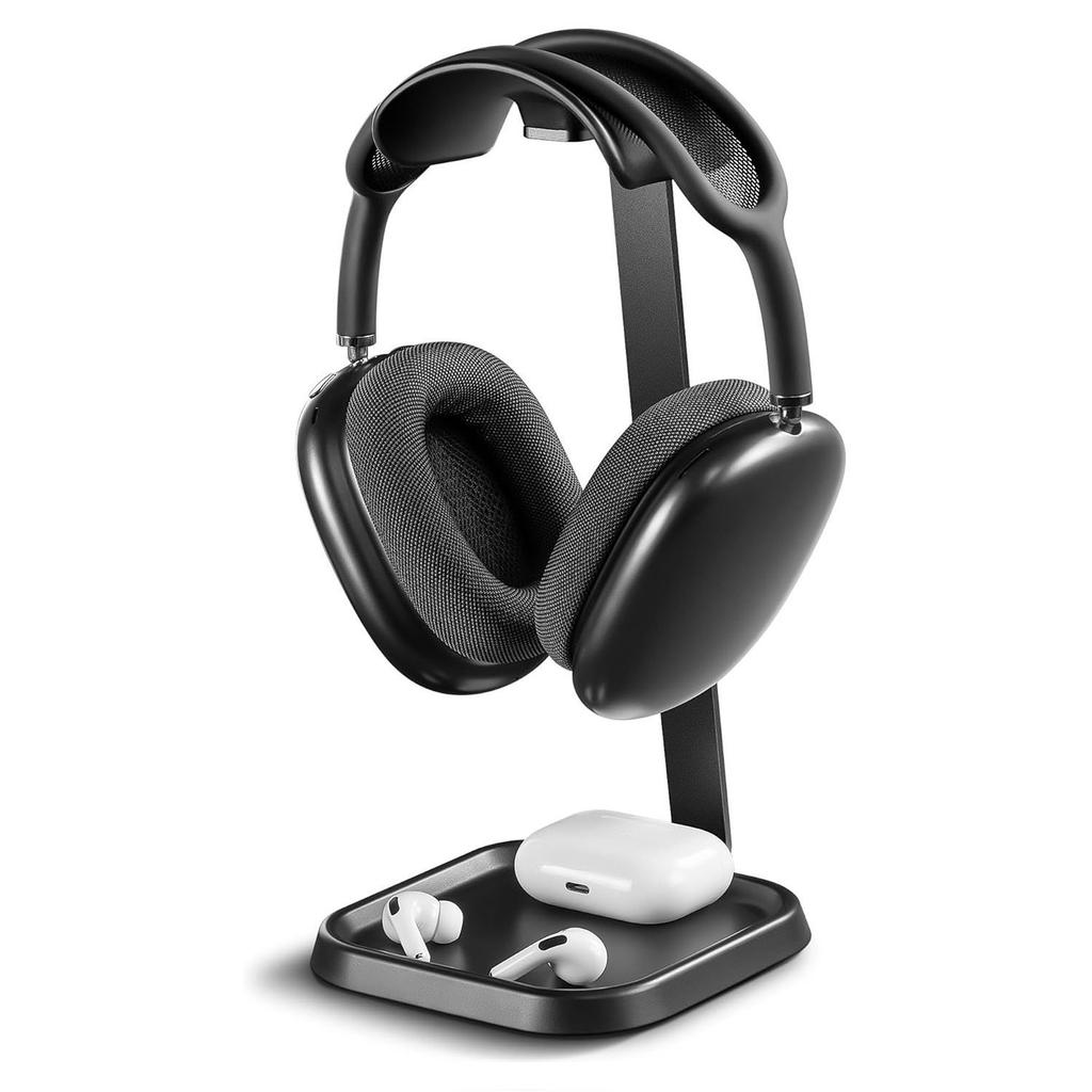 Black White Earphone Holder Detachable Computer Esports Game Headset Desktop Storage Universal Display Rack for All Headsets