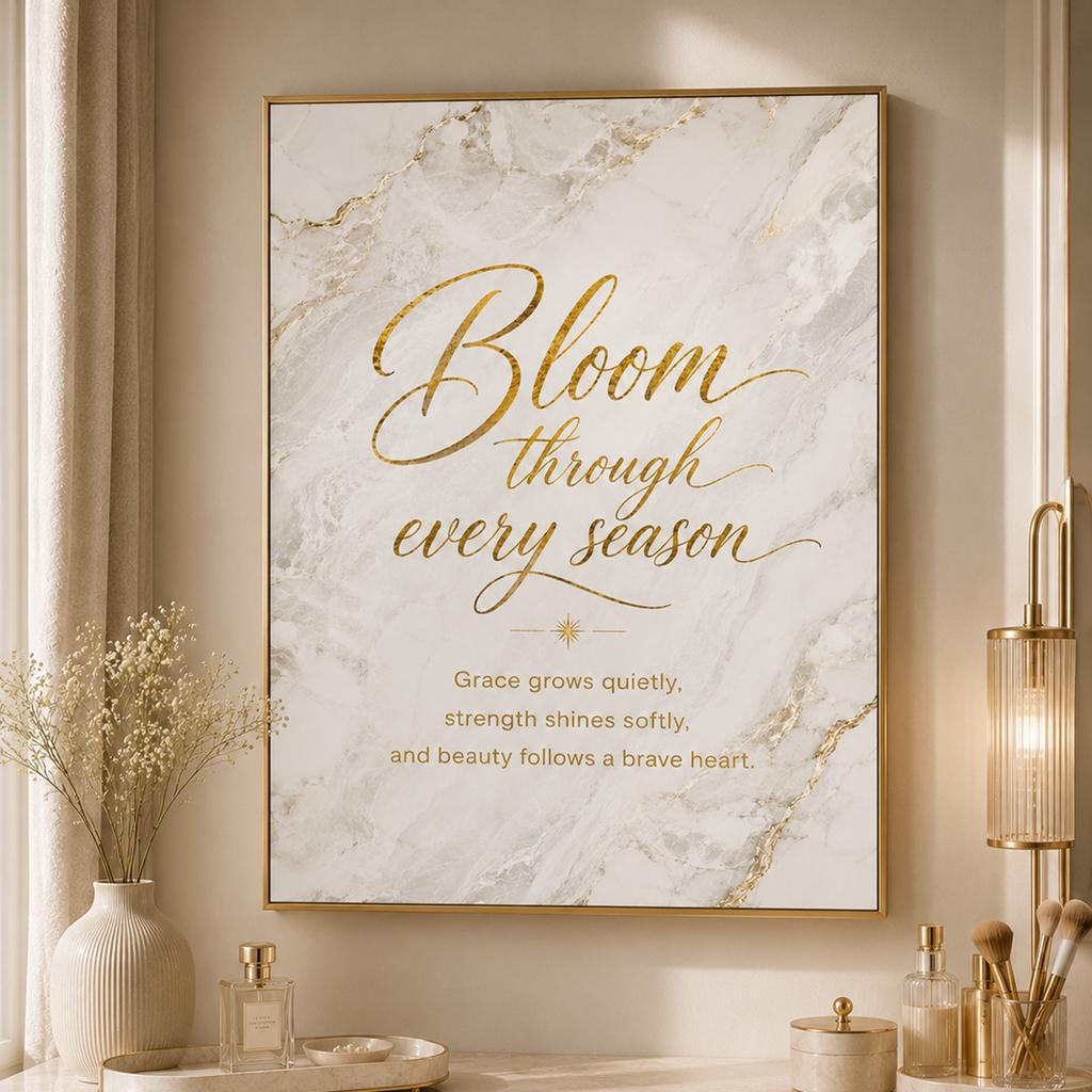 Nordic Luxury Marble Wall Art Gold Pineapple Canvas Painting Poster Print Bedroom Living Room Decor