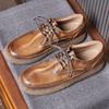 Men'S Shoes Spring Soft Leather Shoes Work Shoes Trend Versatile Leather Shoes Men'S Lightweight Casual Shoes Leather Shoes