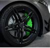 6pcs Car Styling Car Brake Caliper Stickers For AMG Mercedes Benz W204 W124 W201 W202 W212 W220 W205 GLA CLA Automotive Goods