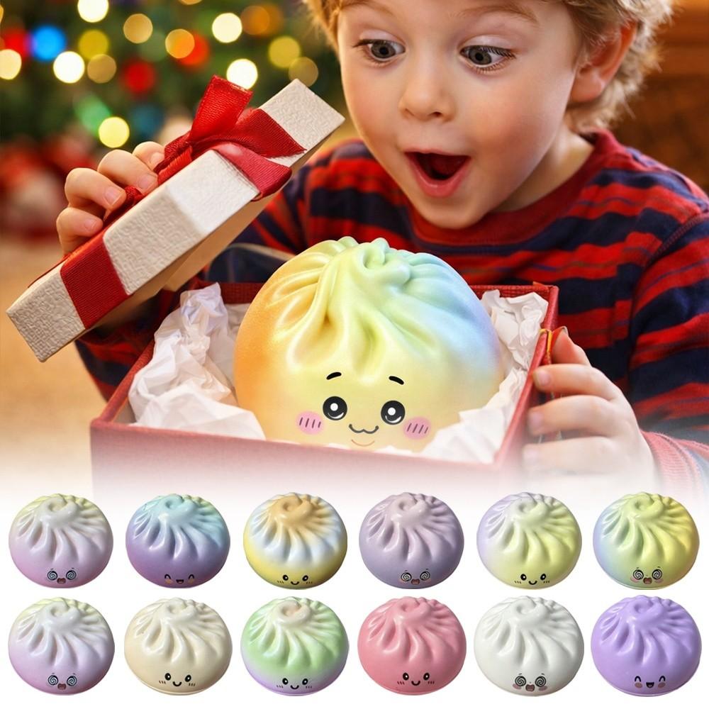 Glitter Dumplings Blind Box Squeeze Toy Stress Relief Sensory Ball  For Stress Anxiety Relief