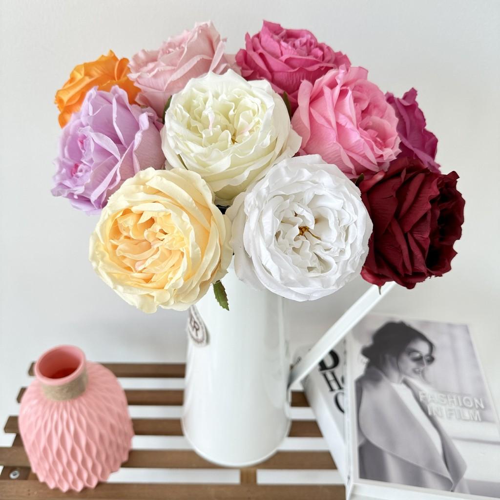 Luxurious Silk Rose Flower For Home Decoration And Photography Props Ideal For Wedding And Event Settings