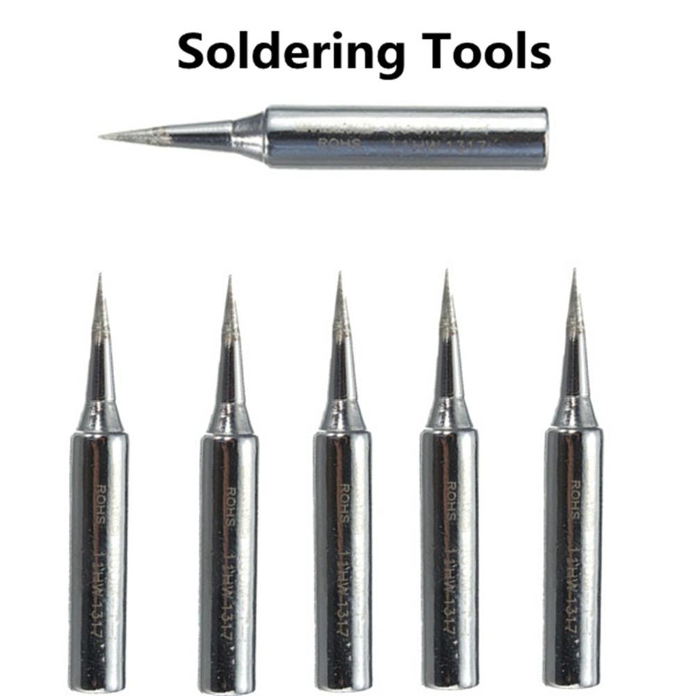 5PCS/Set Soldering Iron Tip 900m-T-I Weller Welding Tool Lead Free Soldering Iron Head Bit Soldador Tools 936 937 Tips