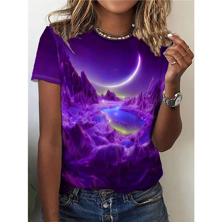 

Hot air balloon landscape 3D printed T-shirt 5XL