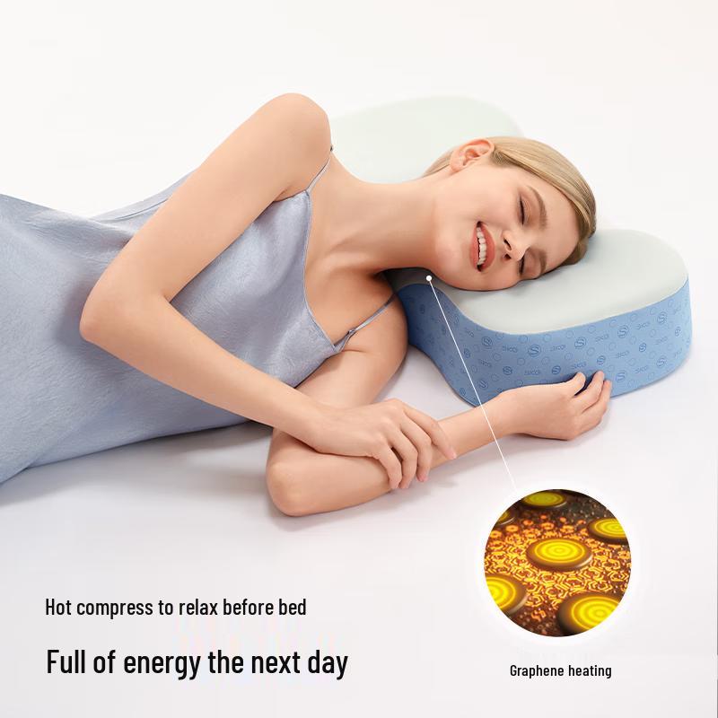 SKG Neck Massager & Traction Pillow with Heat