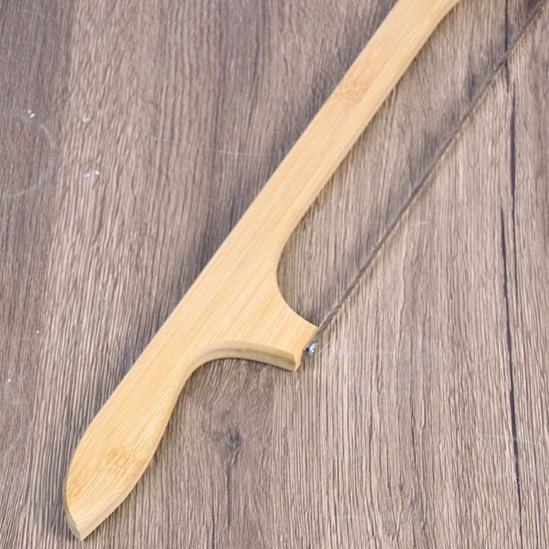 Wood Bread Bows Knife Bread Slicers Sourdoughs Bread Knife Cutter for Homemades Bread Sourdoughs Sandwich Easy To Use