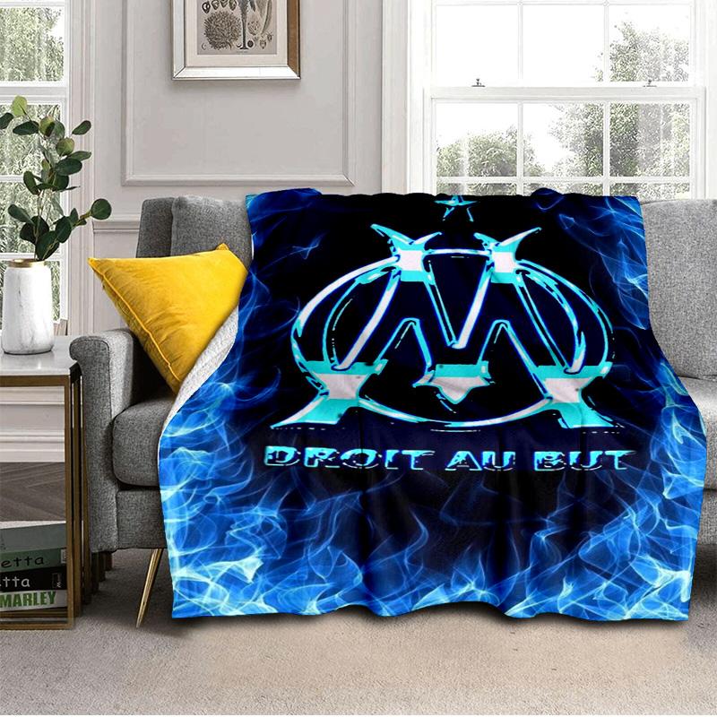 Flame Logo Design Printed Throws Blanket Soft Flannel Blankets for Couch Bed Gifts for Men Women Picnic blanket Christmas gifts