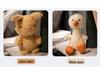 British Curly Animal Series: Cartoon Pig Plush Comfort Doll for Kids