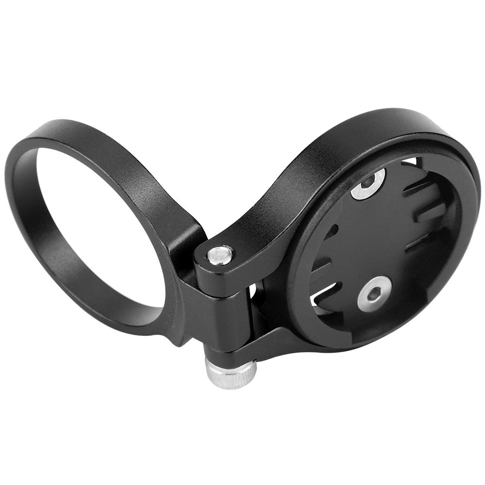 Bicycle Bike Adjustable Stem Mount Holder for Garmin Edge 1000 820 810 520 Computer GPS (Black)