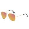 Children's Student Sunglasses Men and Women Color Reflective Sunglasses Toad Mirror Cute Baby Kids Sun Glasses