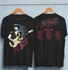 Vaughan Ray Stevie Tour 1990 T-Shirt Vintage Nera Unisex Per i fan dei concerti