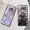 Case For Xiaomi Mi Poco X3 NFC X4 Pro F3 M3 C40 F4 GT M5 M4 F1 11 Lite 11T 10T 9T Silicone Phone Cover Genshin Impact Girl Funda