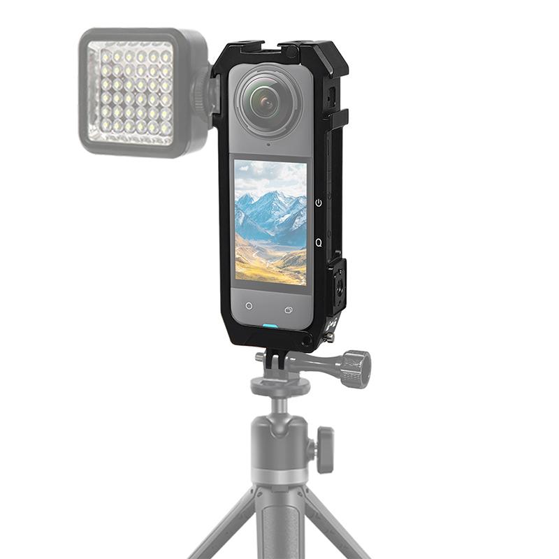 Metal Protective Frame for Insta360 X4 Camera Housing Case for Insta 360 X4 Anti Fall Action Frame Camera Mount Accessorie