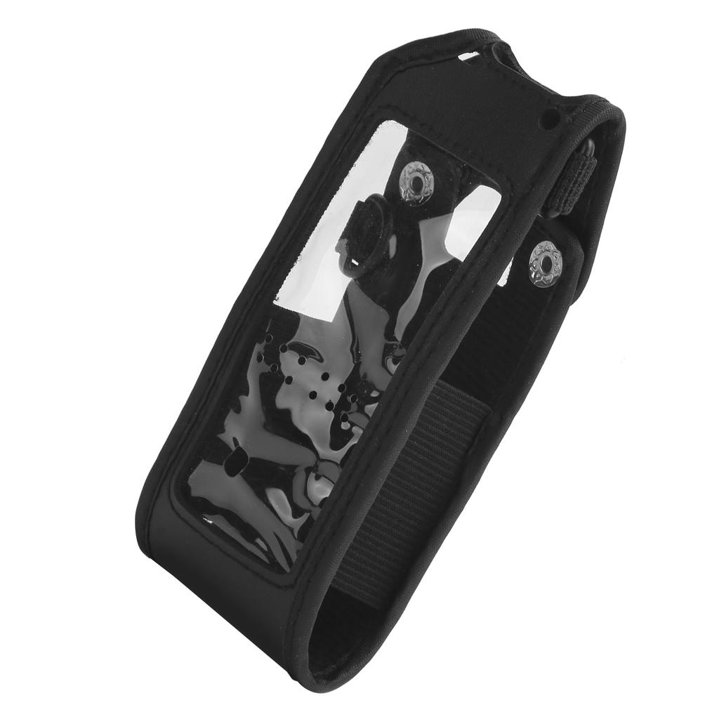 PU Leather Soft Case Cover Walkie Talkie Protector Fit for Anytone ATD878UV TwoWay Radio