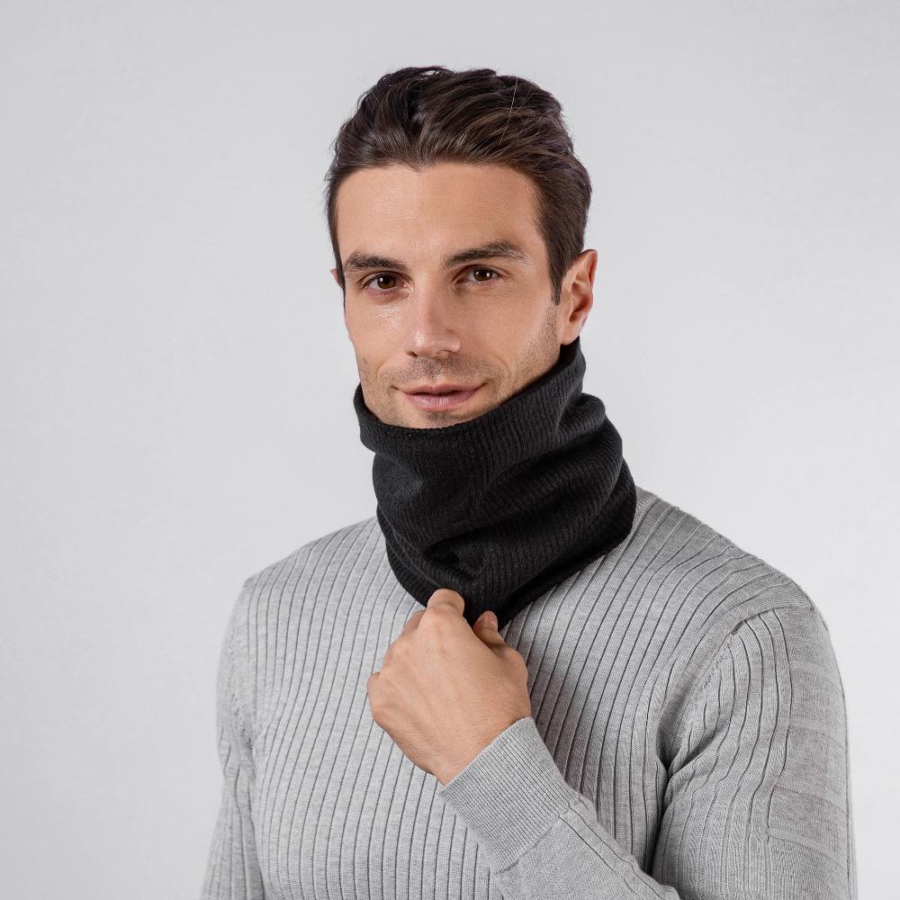 Warmer Neck Tube Knitted Scarf Double-Layer Neck Warmer Fashion Riding Mask Woman/Men