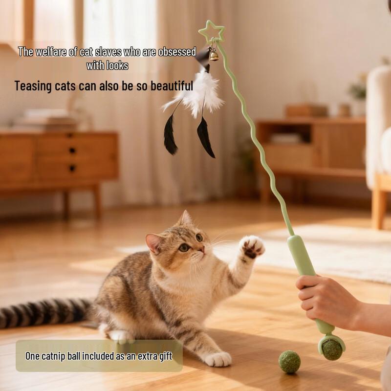 

Ling Pet Whisper Интерактивная коллекция игрушек для кошек
