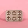 6/12 Cavities Chestnut Cake Pans Carbon Steel Material Cake Pans Baking Moulds Baking Pans Cake Pans Set for Cake Muffin