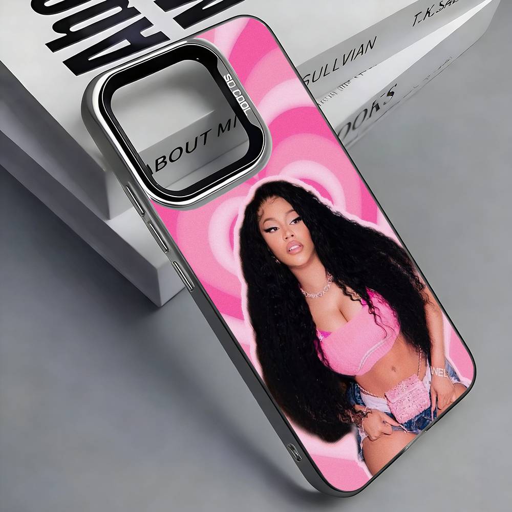 Friday N-Nicki M-Minaj Phone Case For iPhone 17, 16,15,14,13,12,11 Plus,Pro Max, Colorful Silver Funda Cover